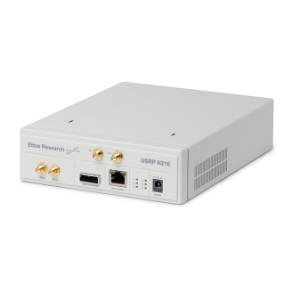 美國NI USRP N210 套件（USRP N210、2 根 SMA 隔板射頻電纜、以太網電纜、電源）