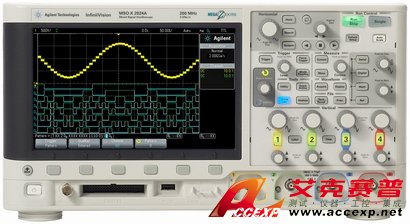 Agilent MSOX2024A 示波器(200MHz、4通道加8數(shù)字通道)