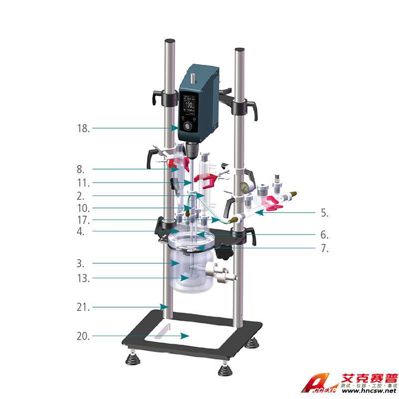 JULABO優(yōu)萊博 3000mL壓力反應(yīng)釜，JRS-6439-254