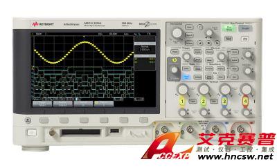 keysight是德 DSOX2014A 示波器：100 MHz，4 個模擬通道